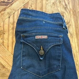 Ladies 28 waist skinny Hudson stretch jeans